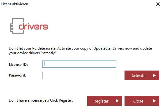 लाइसेंस रजिस्ट्रेशन