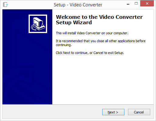Video Converter Installation Wizard