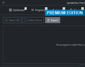 Export setup